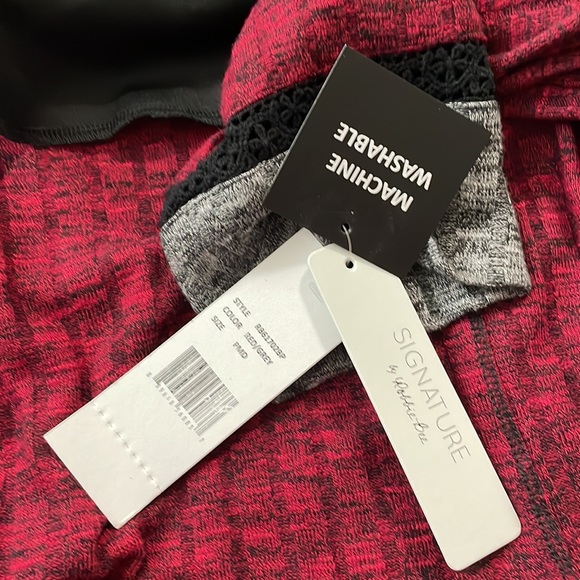 Signature by Robbie Bee cowl neck dress Size PM - Picture 11 of 13